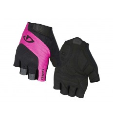 Guantes Giro MUJER Tessa Gel Negro/Rosa