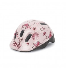 Casco Infantil Polisport Baby Talla 44-48 Pajaro Rosa