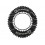 Plato Rotor Carretera Ovalado Qring 52At BCD110X5 Exterior Negro Aero