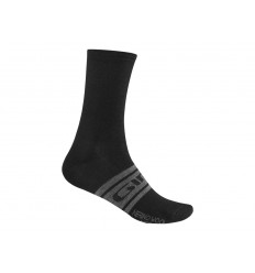 Calcetines Invierno Giro Seasonal Merino Wool Negro/Gris