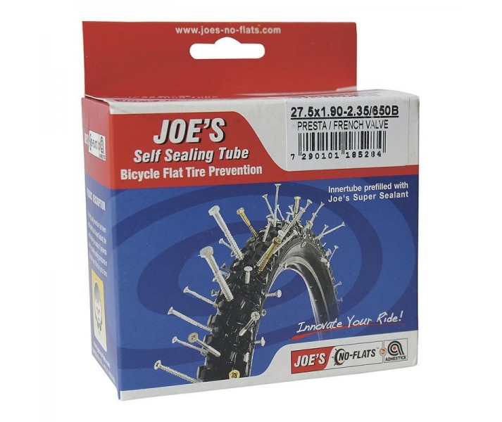 Cámara Antipinchazos Joe'S Con Latex 27.5X2.00-2.50 Válvula Bici