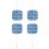Electrodos Compex Performance wire 5x5 bolsa 4 ud.