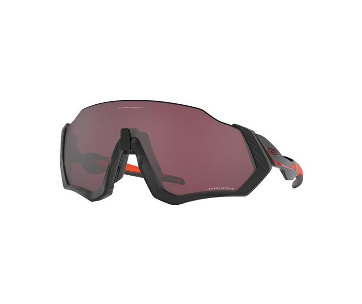 Gafas Sol Oakley Flight Jacket Negro Mate Lente Prizm Road Negro |OO9401-1337|
