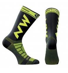 Calcetines Northwave Extreme Light Pro Negro-Lima Fluor