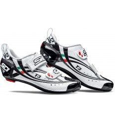 Zapatillas Sidi Triathlon T3 Air Carbon Blanco/Negro Talla 44