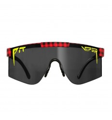 Gafas Pit Viper Party In Plaid 2000 Reflectantes Z87 Negro