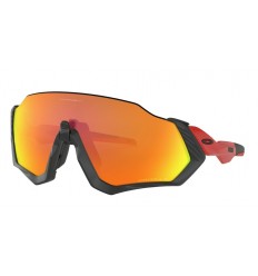 Gafas Sol Oakley Flight Jacket Negro Lente Prizm Ruby Polarized |OO9401-0837|