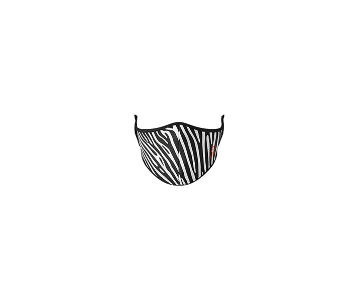 Mascarilla Otso Zebra Negro