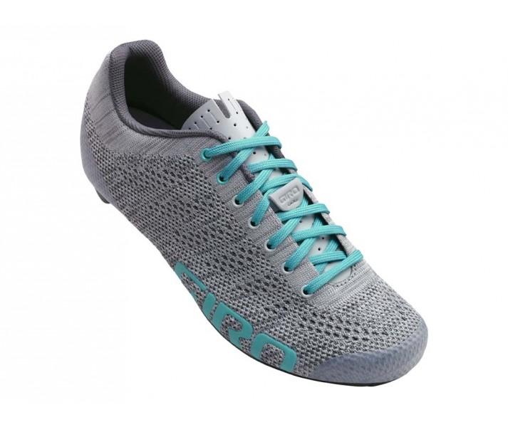 Zapatillas Giro Carretera Mujer Empire E70 Knit Gris/Azul