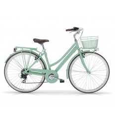 Bicicleta MBM Boulevard 6v con cesta Verde