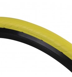 Cubierta Tannus New Slick 700X25 Regular Amarillo 25-622