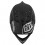 Casco Troy Lee D4 CARBON Negro / Plata