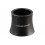 Separador de dirección Massi 1' AERO negro 30mm