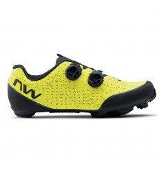 Zapatillas Northwave Rebel 3 Amarillo Fluor-Negro Mtb