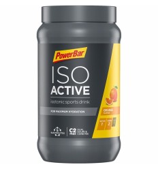 Bebida Isotónica Powerbar Isoactive sabor Naranja 600 gr.