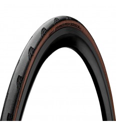 Cubierta Continental Grand Prix 5000 S 700X25 Tubeless Ready Plegable Negro/Transparente 25-622