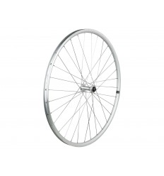 Rueda delantera Bontrager Approved TLR 32H Clincher 700c Plata