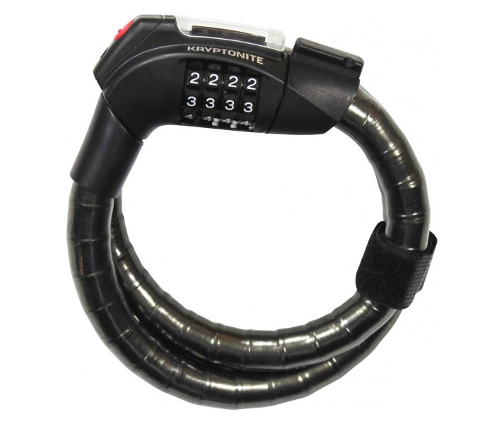 Combo Cable Blindado Kryptonite KryptoFlex 2080