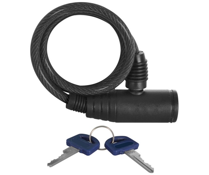 Cable Antirrobo OXC Bumper Negro 6x600mm