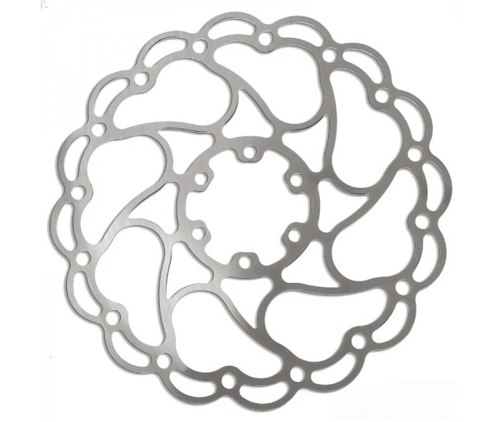 Disco Freno Alligator Aries Diametro 160Mm Plata/Plata