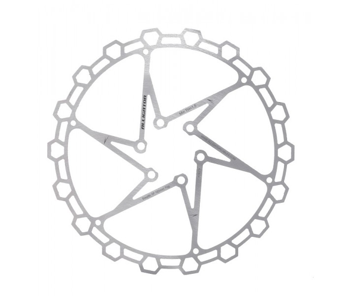 Disco Freno Alligator Diamond 160Mm Plata