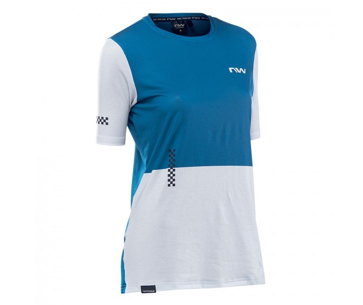 Maillot Northwave M/C Xtrail 2 Mujer Azul-Gris