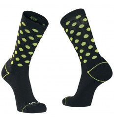 Calcetines Northwave CORE Negro/Amarillo Fluo