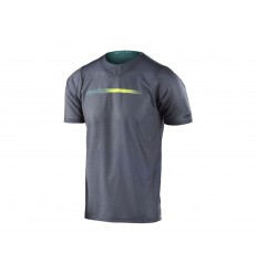 Troy Lee Designs Skyline Air Ss Camiseta Gris/Amarillo