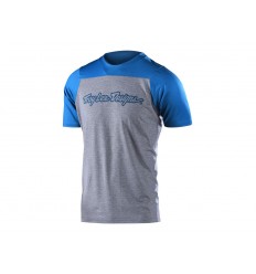 Troy Lee Designs Skyline Ss Camiseta Gris/Azul