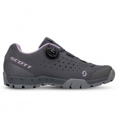 Zapatillas Scott Mujer Sport Trail Evo Boa Gris Oscuro / Rosa