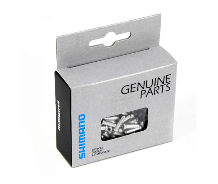 Caja Terminales de cable Shimano de 1.1/1.2 mm 100 ud.
