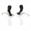 Juego de Manetas de Freno XLC MINI-V-BRAKE,U-BRAKE,CANTILE Aluminio Negro/Plata