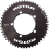 Plato Rotor Carretera redondo No Q C 53T BCD110X5 Exterior Negro Aero