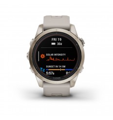 Reloj Garmin fenix® 7S Pro  Sapphire Solar Edition Beige