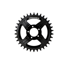 Bielas Rotor Polini E-MTB Round DM Negro