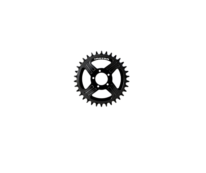 Bielas Rotor Polini E-MTB Round DM Negro