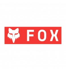 Pegatina Fox Corporate Logo 5 cm Negro