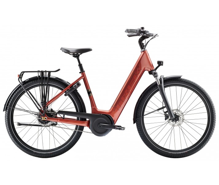 Bicicleta Eléctrica Trek District+ 4 Lowstep Contrapedal 400Wh 2025