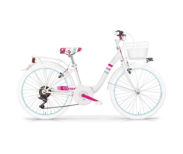 Bicicleta Infantil MBM Fleur Steel 24'