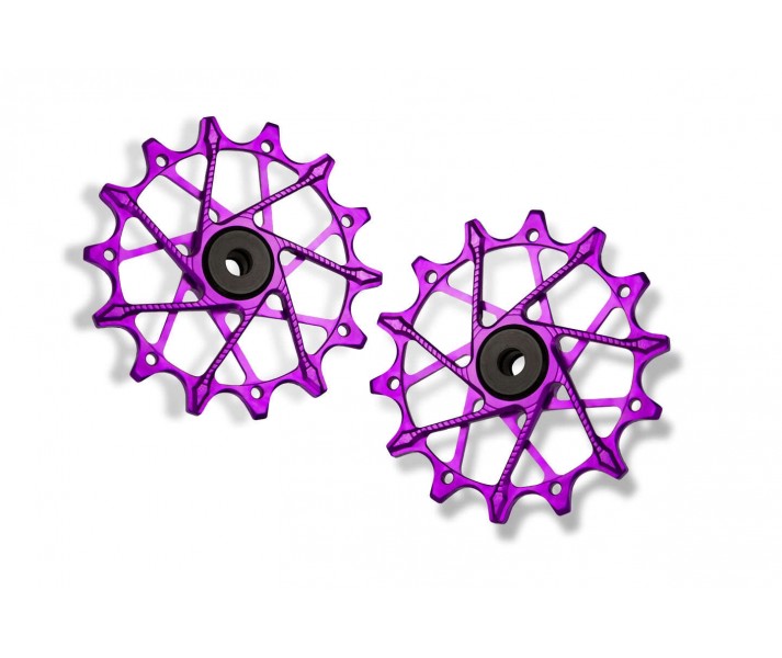 Roldanas Cambio Garbaruk Shimano 12v 14+14T Violeta