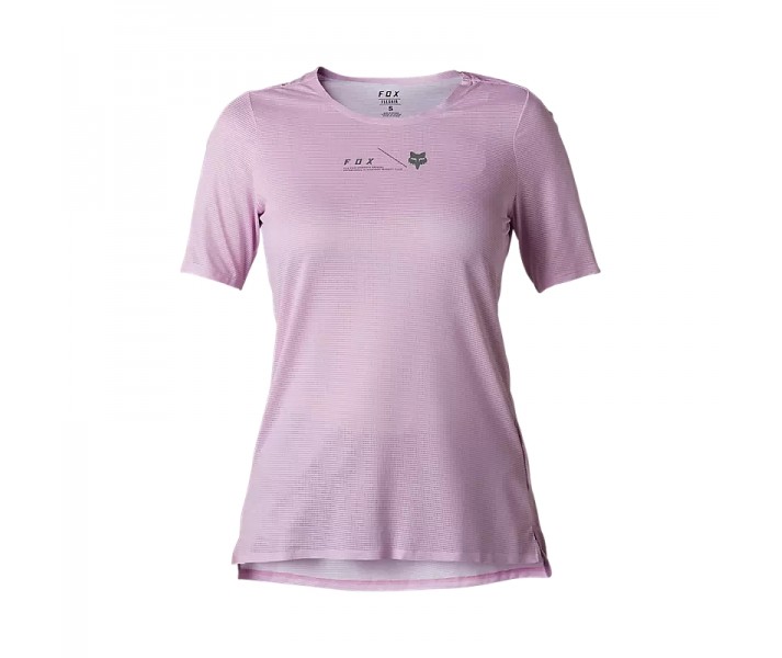 Camiseta Mujer Fox Flexair Rosa |31095-175|