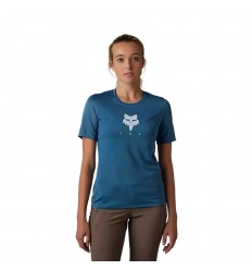 Camiseta Mujer Fox Ranger Tru Dri Azul |31114-207|