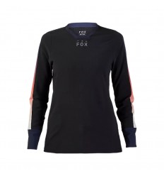 Camiseta Mujer Fox Defend Thermal Negro |31543-001|