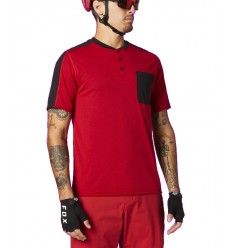 Camiseta Fox Ranger DR Henley Rojo |27306-555|