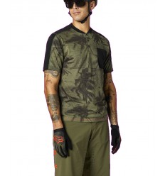 Camiseta Fox Ranger DR Henley Verde |27306-099|