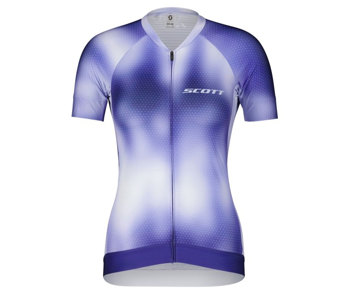 Maillot Scott Mujer Rc Pro Ss Azul / Azul