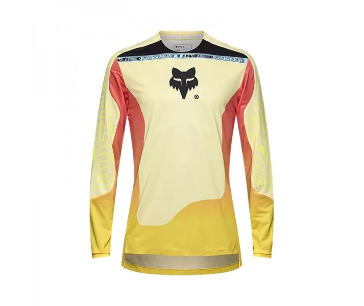 Camiseta Fox Flexair Elevated Amarillo |33438-375|