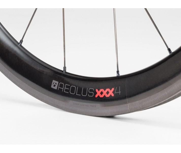 Rueda Trasera Bontrager Aeolus XXX 4 700c 24H Tubular Laser Etch