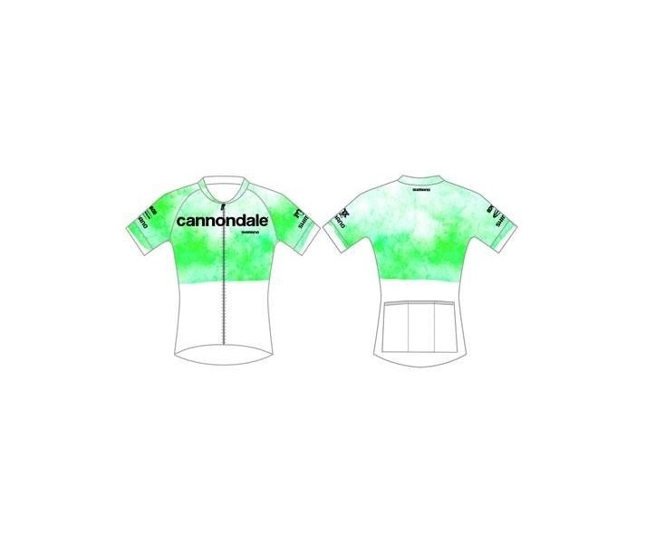 Maillot Cannondale CFR Team Replica Blanco/Verde