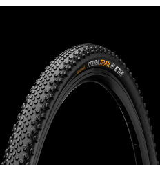 Cubiertas Continental Terra Trail 28X1.50 Protection Tubeless Plegable Negro/Crema